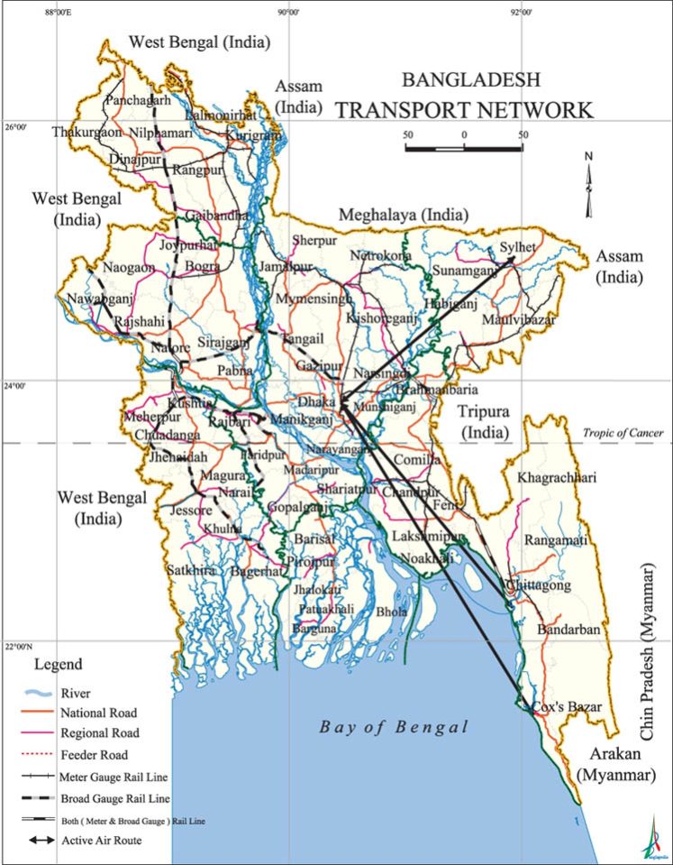 Bangladesh transpiration